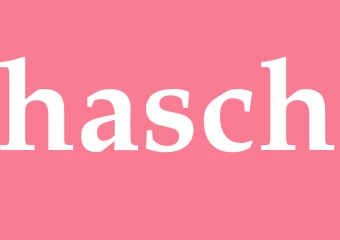 Synonym hasch