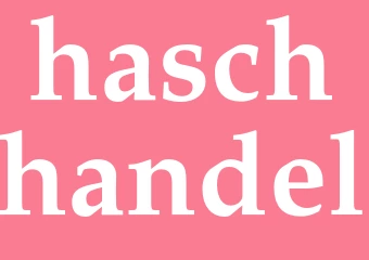 Synonym haschhandel