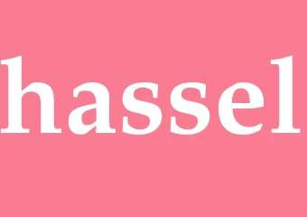 Synonym hassel