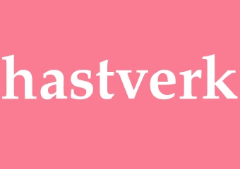 Synonym hastverk