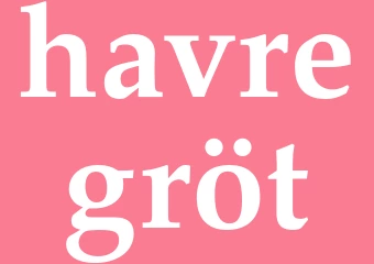 Synonym havregröt