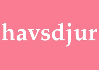 Synonym havsdjur