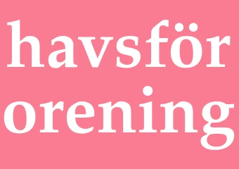 Synonym havsförorening
