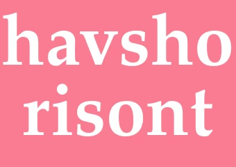 Synonym havshorisont