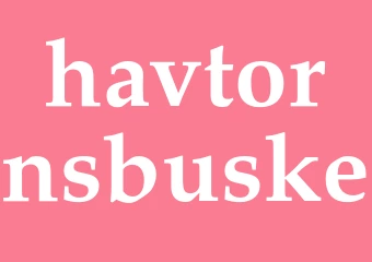 Synonym havtornsbuske