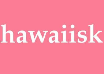 Synonym hawaiisk