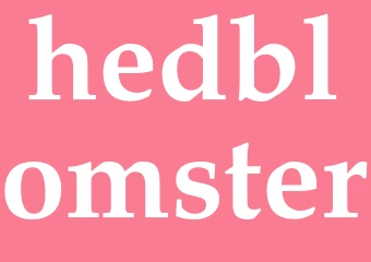 Synonym hedblomster
