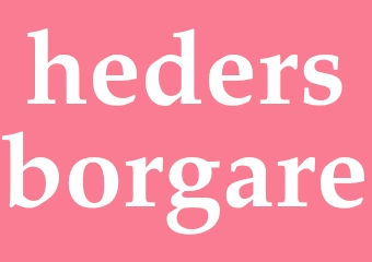 Synonym hedersborgare