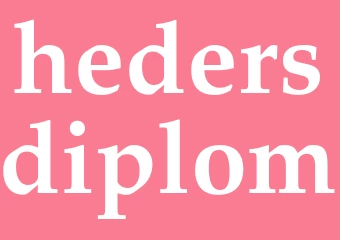 Synonym hedersdiplom