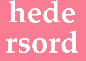 Synonym hedersord