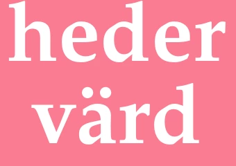 Synonym hedervärd