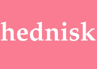 Synonym hednisk