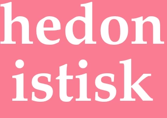Synonym hedonistisk
