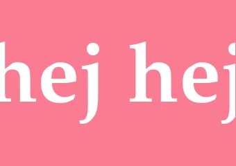 Synonym hej hej