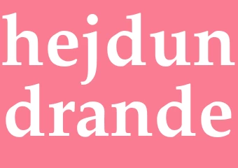 Synonym hejdundrande