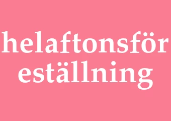 Synonym helaftonsföreställning