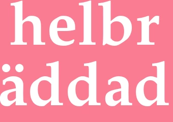 Synonym helbräddad