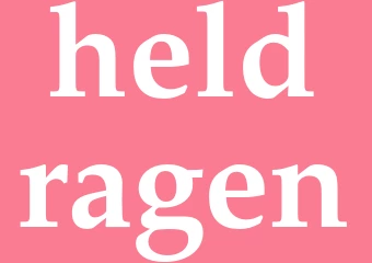 Synonym heldragen