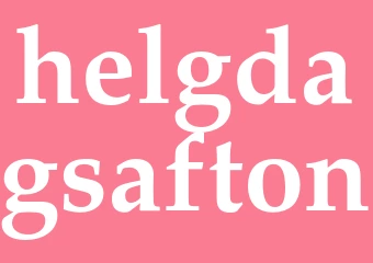 Synonym helgdagsafton