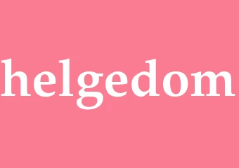Synonym helgedom