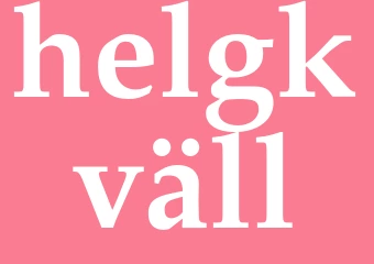 Synonym helgkväll