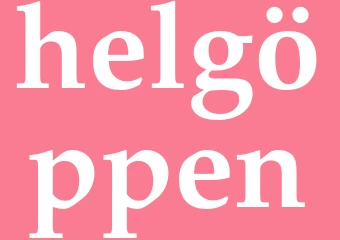 Synonym helgöppen
