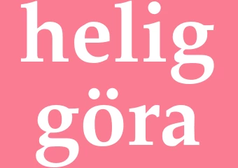 Synonym heliggöra