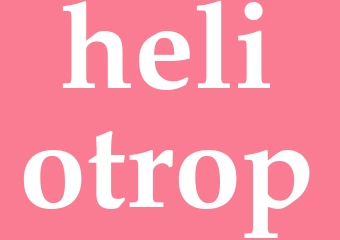 Synonym heliotrop