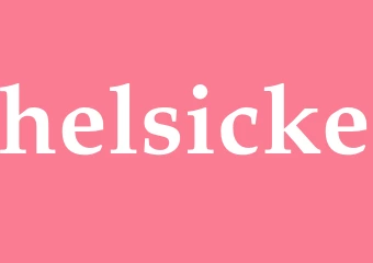 Synonym helsicke