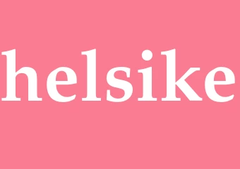 Synonym helsike
