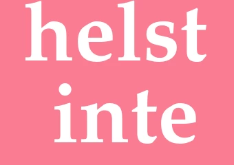 Synonym helst inte