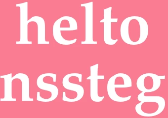 Synonym heltonssteg