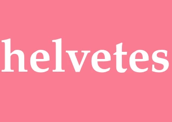 Synonym helvetes