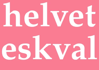 Synonym helveteskval