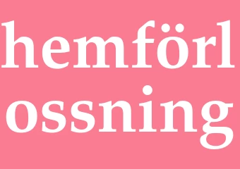 Synonym hemförlossning