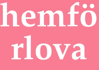 Synonym hemförlova