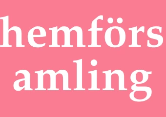Synonym hemförsamling