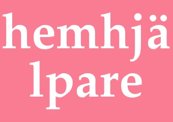 Synonym hemhjälpare