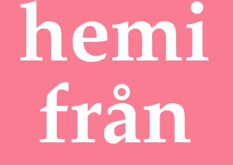 Synonym hemifrån