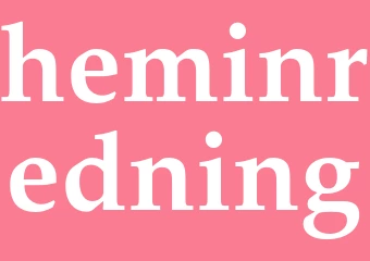 Synonym heminredning