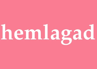 Synonym hemlagad