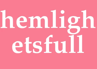 Synonym hemlighetsfull