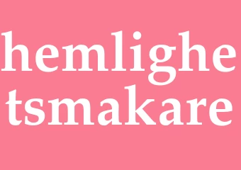 Synonym hemlighetsmakare