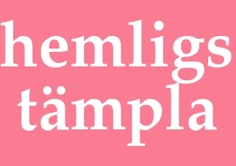 Synonym hemligstämpla