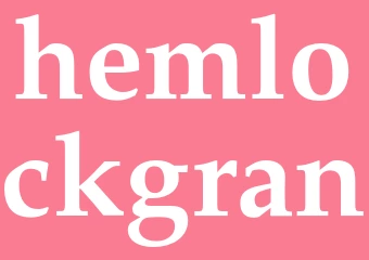 Synonym hemlockgran