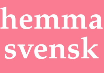 Synonym hemmasvensk