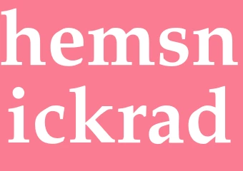 Synonym hemsnickrad