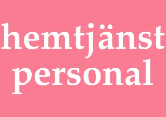 Synonym hemtjänstpersonal
