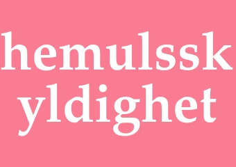 Synonym hemulsskyldighet