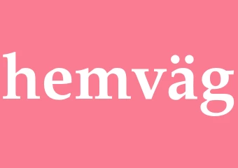Synonym hemväg